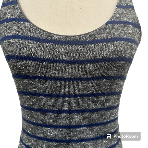 Knit Tank Dress Scoop Neck Lucy Love Dress - Picture 3 of 5